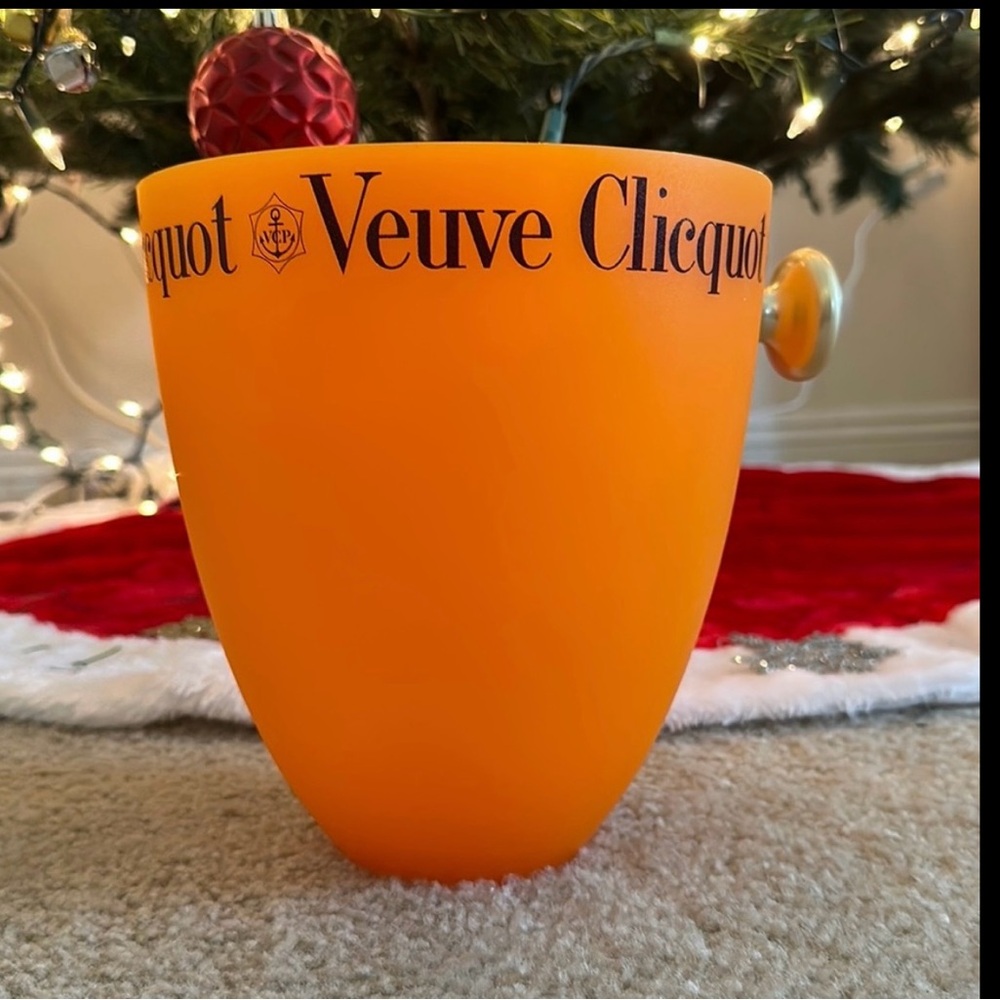 Orange Ice Bucket